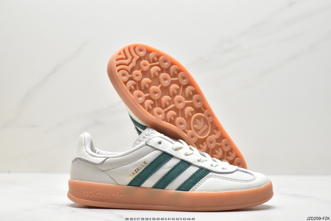 Adidas Gazelle Indoor Traine Gazelle inner training series low-top retro sports moral training style sneakers ID2567