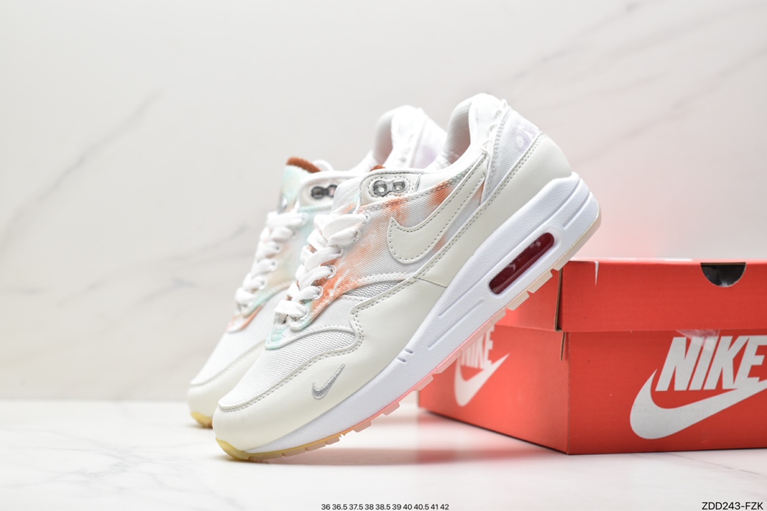 Nike Air Max 1 first generation retro air cushion all-match casual sports jogging shoes FJ7734-101