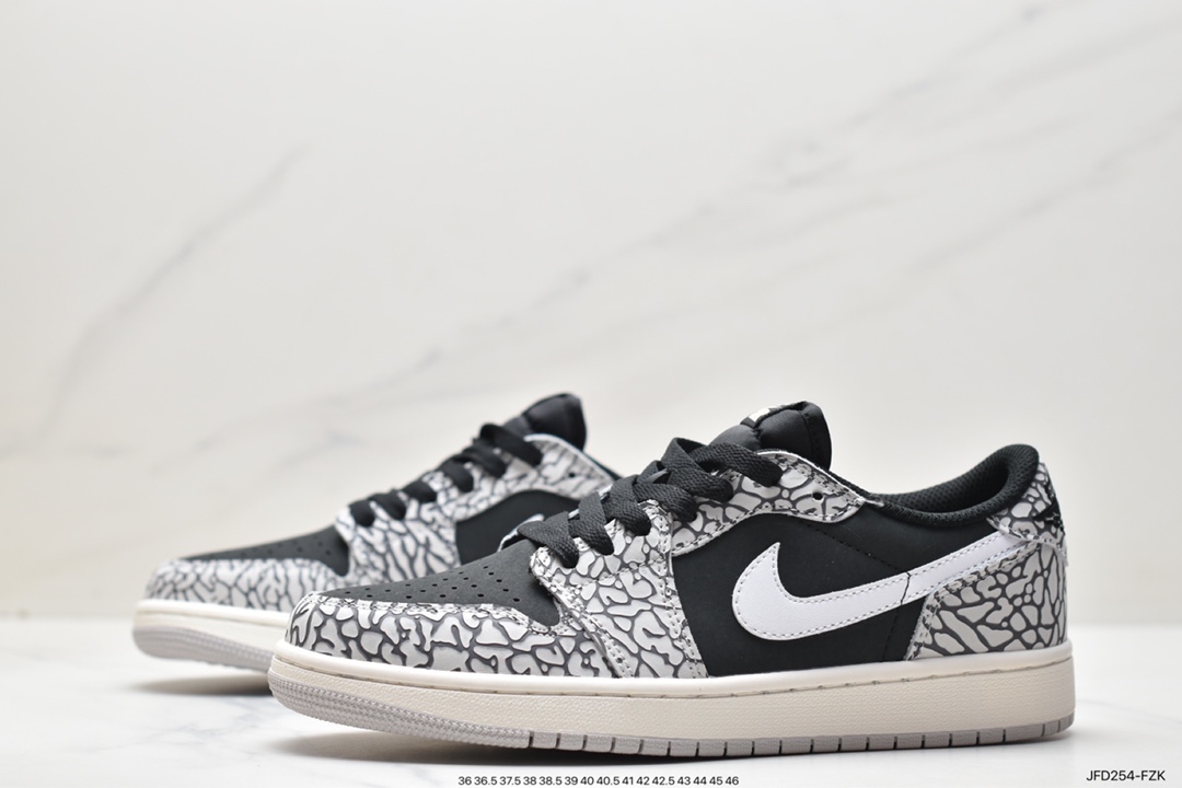 Air Jordan 1 Low OG “Neutral Grey” White Black CZ0858-001