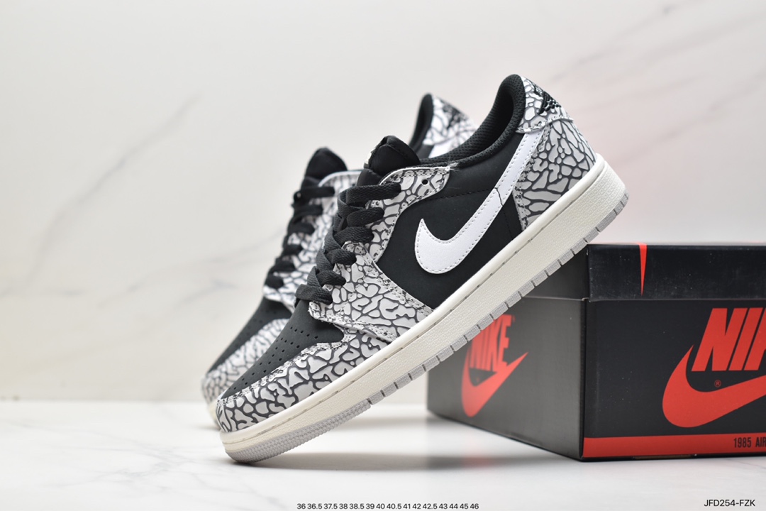 Air Jordan 1 Low OG “Neutral Grey” White Black CZ0858-001