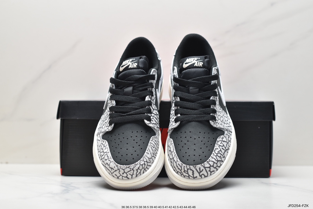 Air Jordan 1 Low OG “Neutral Grey” White Black CZ0858-001