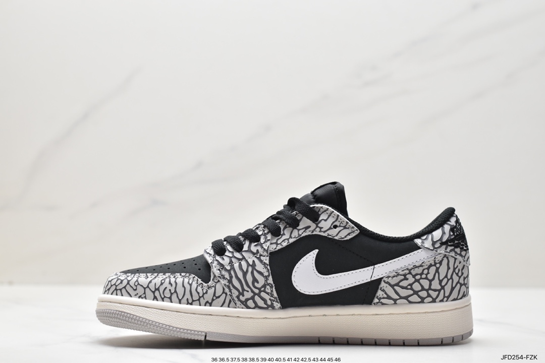 Air Jordan 1 Low OG “Neutral Grey” White Black CZ0858-001