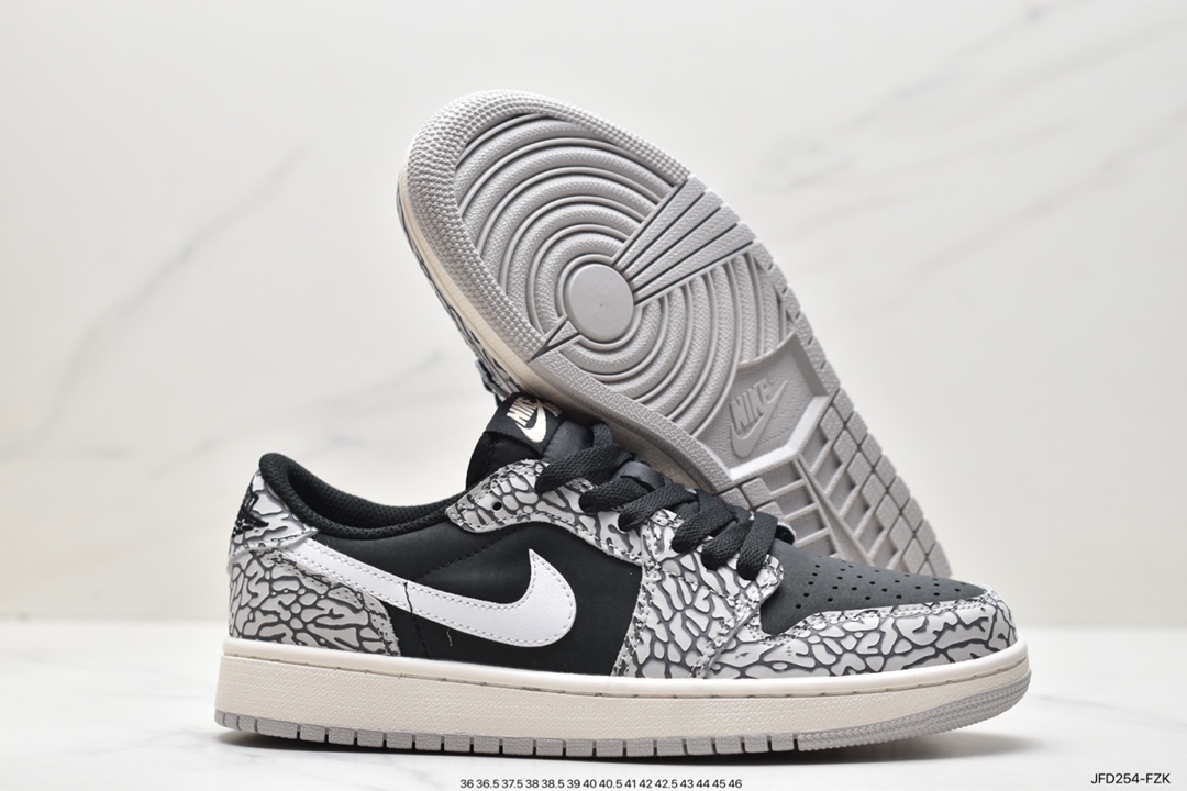 Air Jordan 1 Low OG “Neutral Grey” White Black CZ0858-001