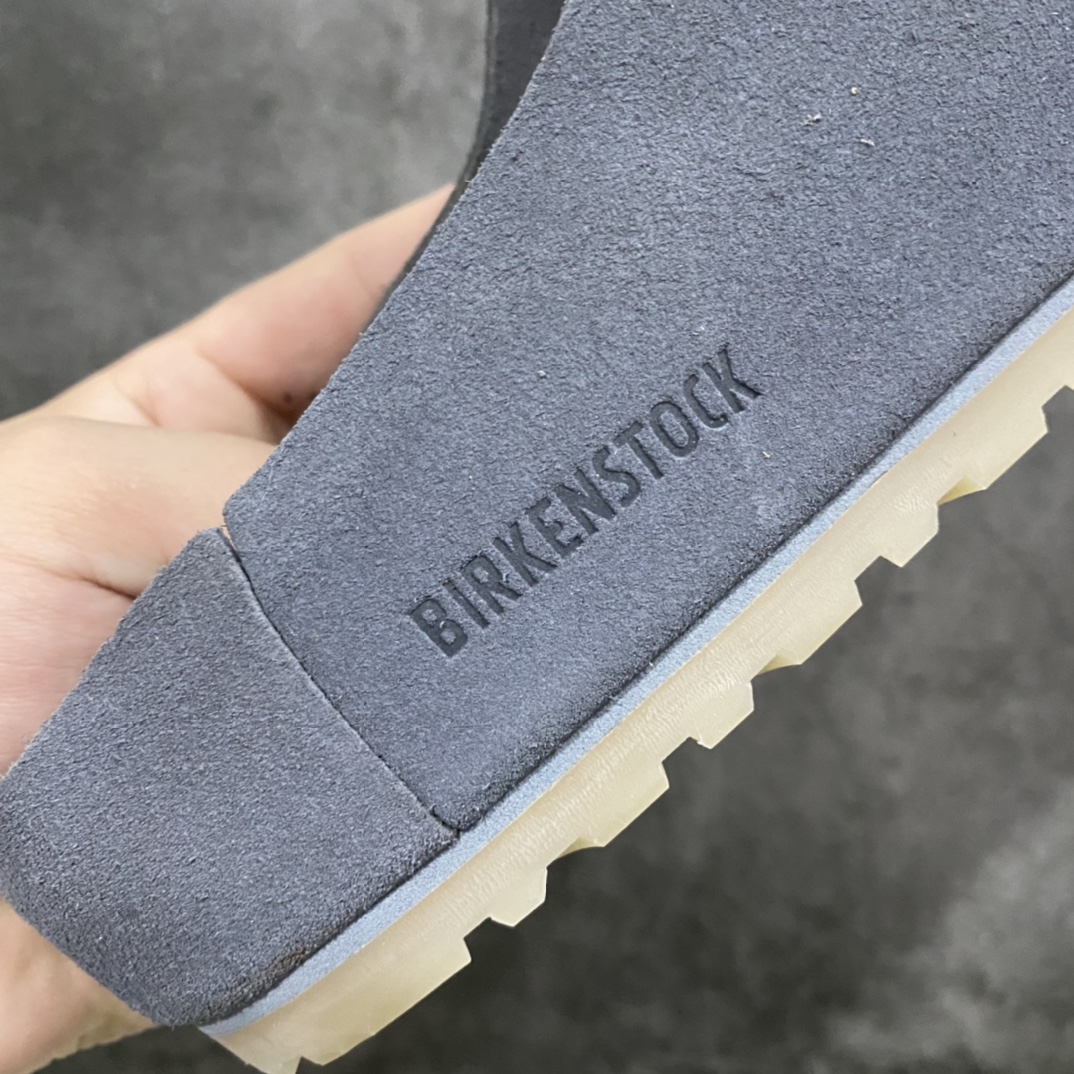 FEAR OF GOD x Birkenstock co-branded Velcro slippers are here FOG x Birkenstock co-branded