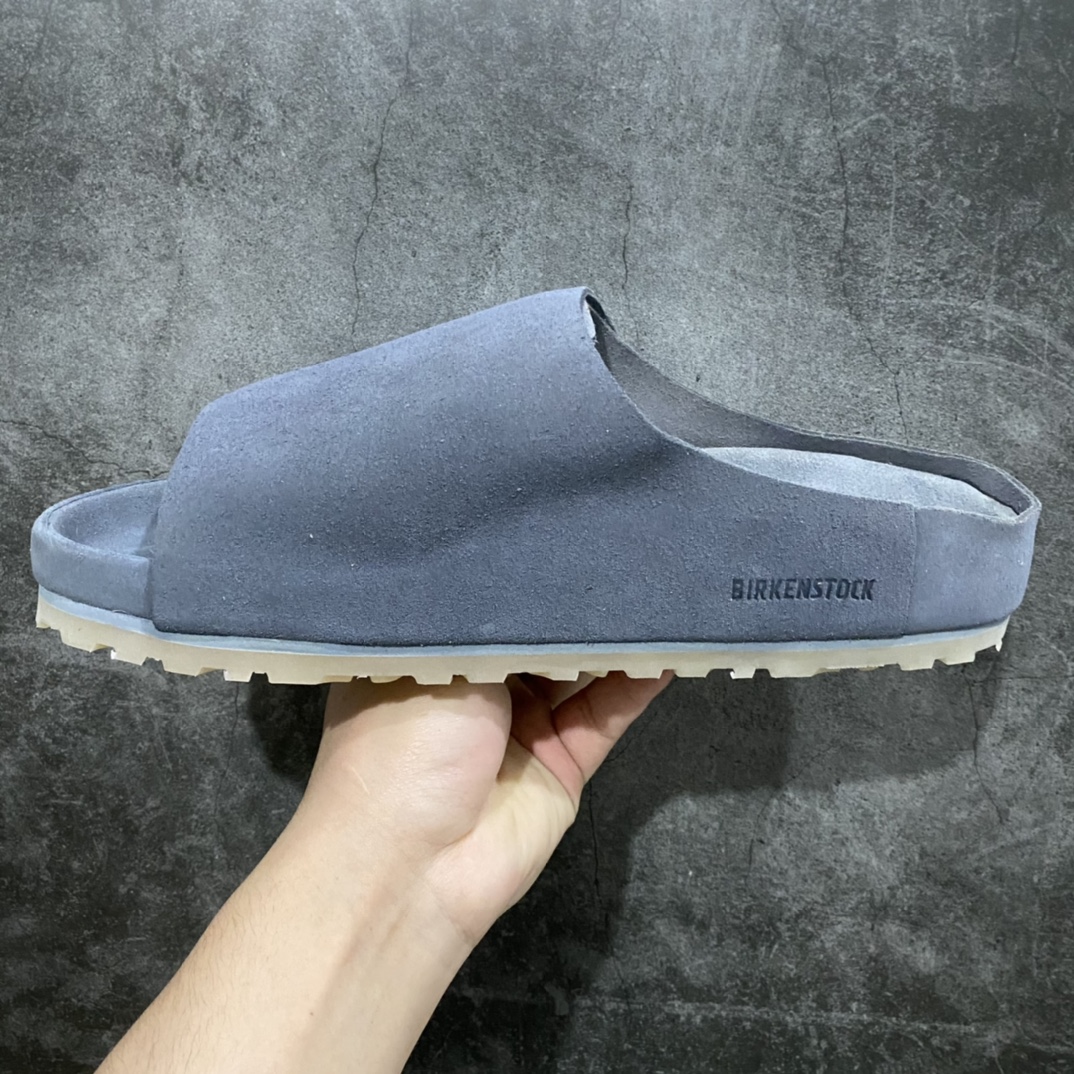 FEAR OF GOD x Birkenstock co-branded Velcro slippers are here FOG x Birkenstock co-branded