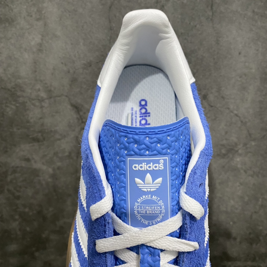 [Pure original] Ad Originals Gazelle Indoor blue white brown HQ8717