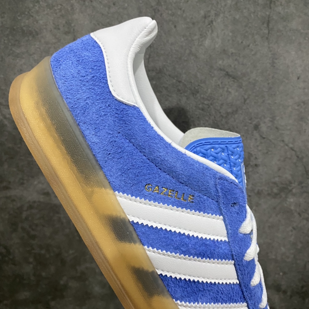 [Pure original] Ad Originals Gazelle Indoor blue white brown HQ8717