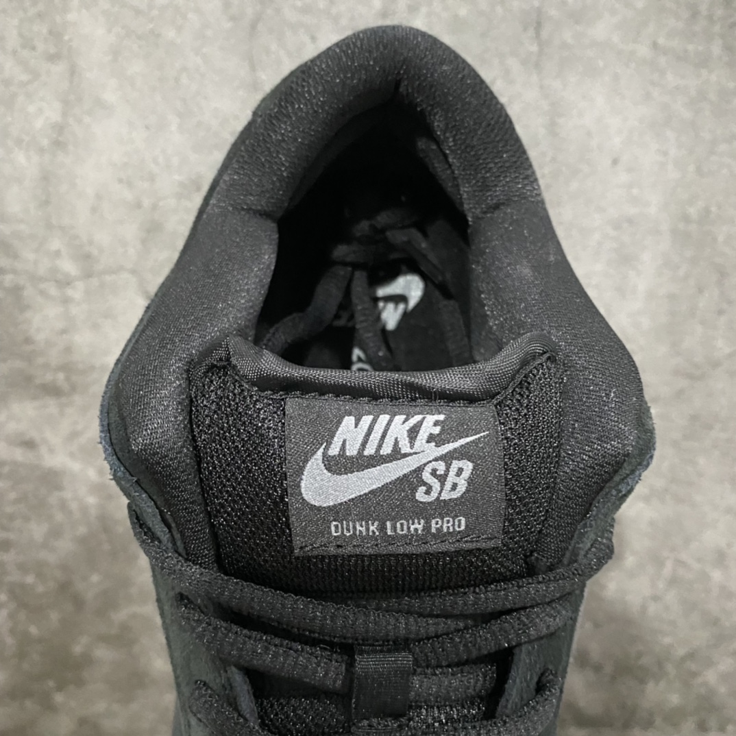 [Pure original Y version] Nk Dunk SB Low “FOG” black gray raw rubber BQ6817-010