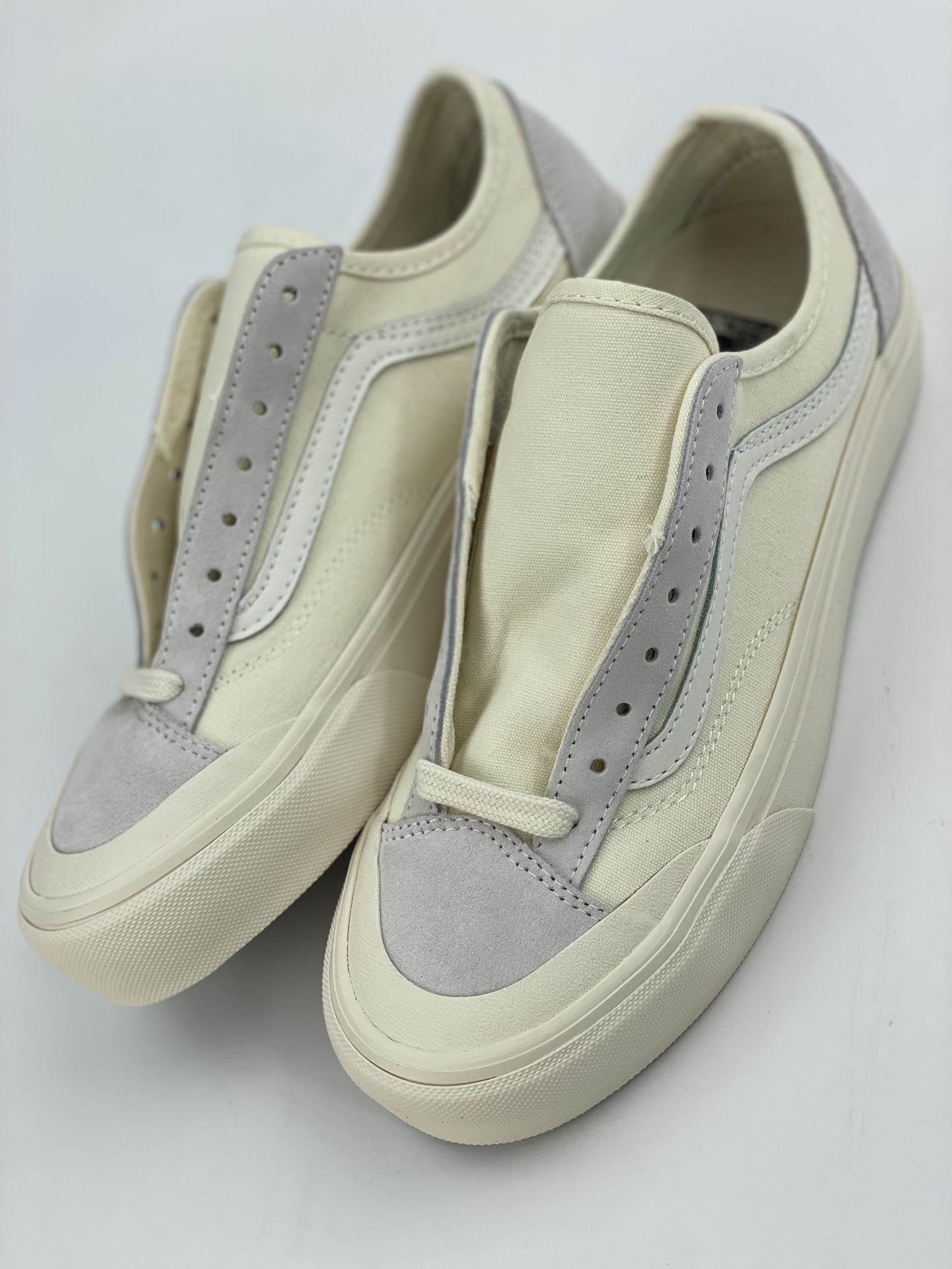 Vans official Style 136 Decon VR3 white simple retro sneakers