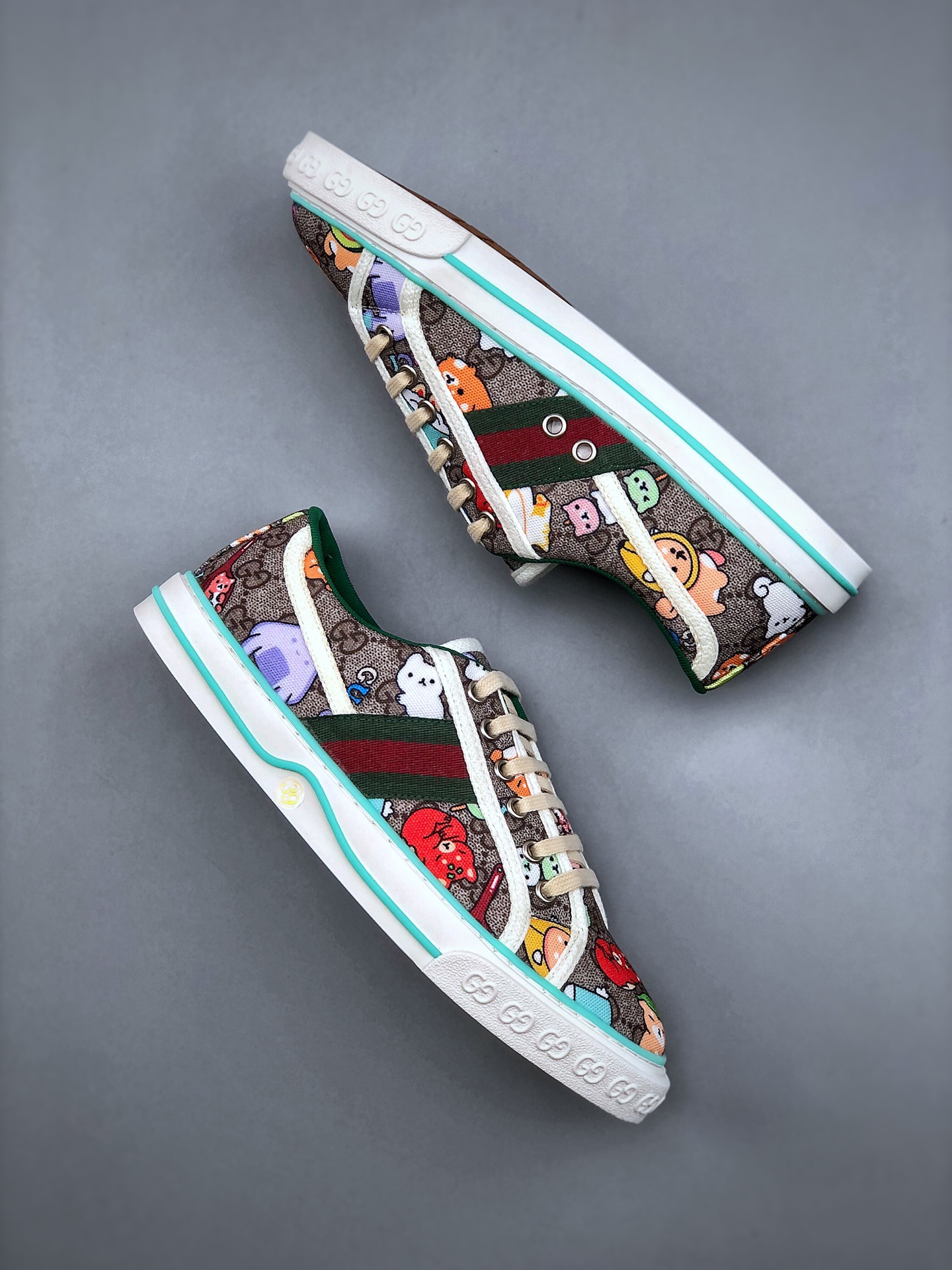 Gucci Tennis 1977 series low-top casual sneakers