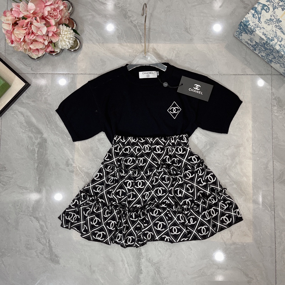 2023/SS Children’s Fashion: Fragrant Skirts and Soft Cottons, Custom Designs, High Quality - 图片 1