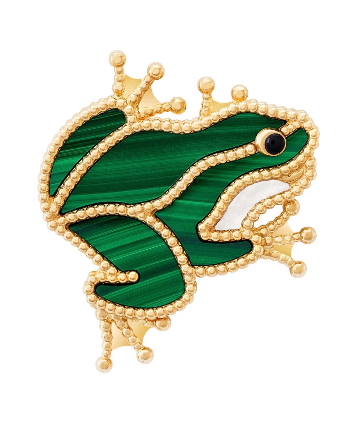 V金材质青蛙梵克雅宝实拍VCA动物系列胸针️小小的动物胸针有趣可爱让我们的童心不灭天然材质物有所值可以做