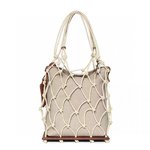 Jacquemus Bags Handbags Red White Weave Beach C168888