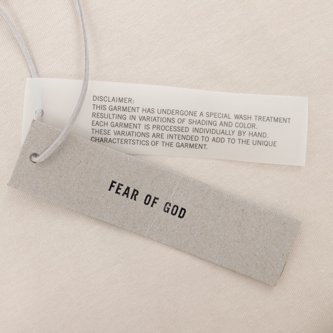 150 Fear of God FOG 主线 7号植绒字母背心