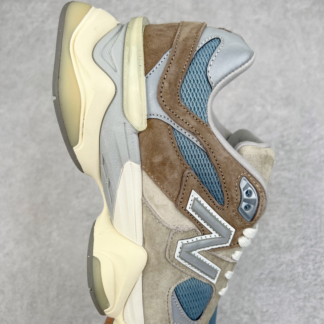 图片[6]-＃纯原特价福利 New Balance NB9060系列 新百伦绒面革网布经典百搭防滑耐磨透气低帮生活休闲鞋 全套原楦原纸板原厂数据开发 进口三明治网面 原装进口翻毛皮料正确绒感卡色 正确中底拉帮中底网布细节 原厂标裁 带紫光防伪 定制后跟透明水晶模块 冲裁组合 大底贴合程度胶水上色把控完美 整洁度挑战全网艺术家 多道序QC把关品质完善 匠心打造 耗时两个月开发完成 工艺极其复杂难度可想而知 新开独立私模大底 全网唯一正确六层组合大底 高端零售专供产物 尺码：36 37 37.5 38 38.5 39 40 40.5 41 42 42.5 43 44 45 46.5-选品中心