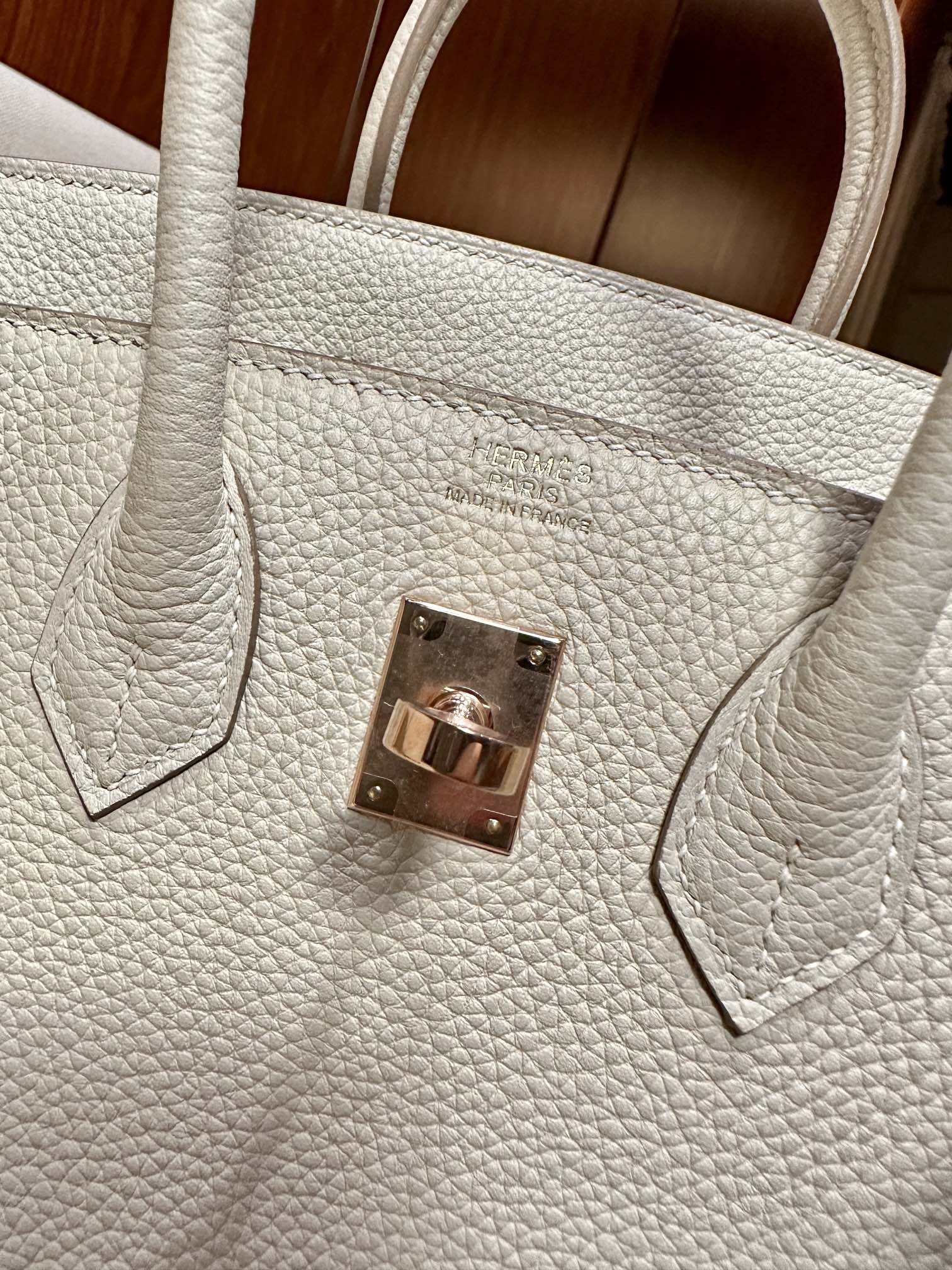 Borsa Hermès BIRKIN25 Togo — photo 6