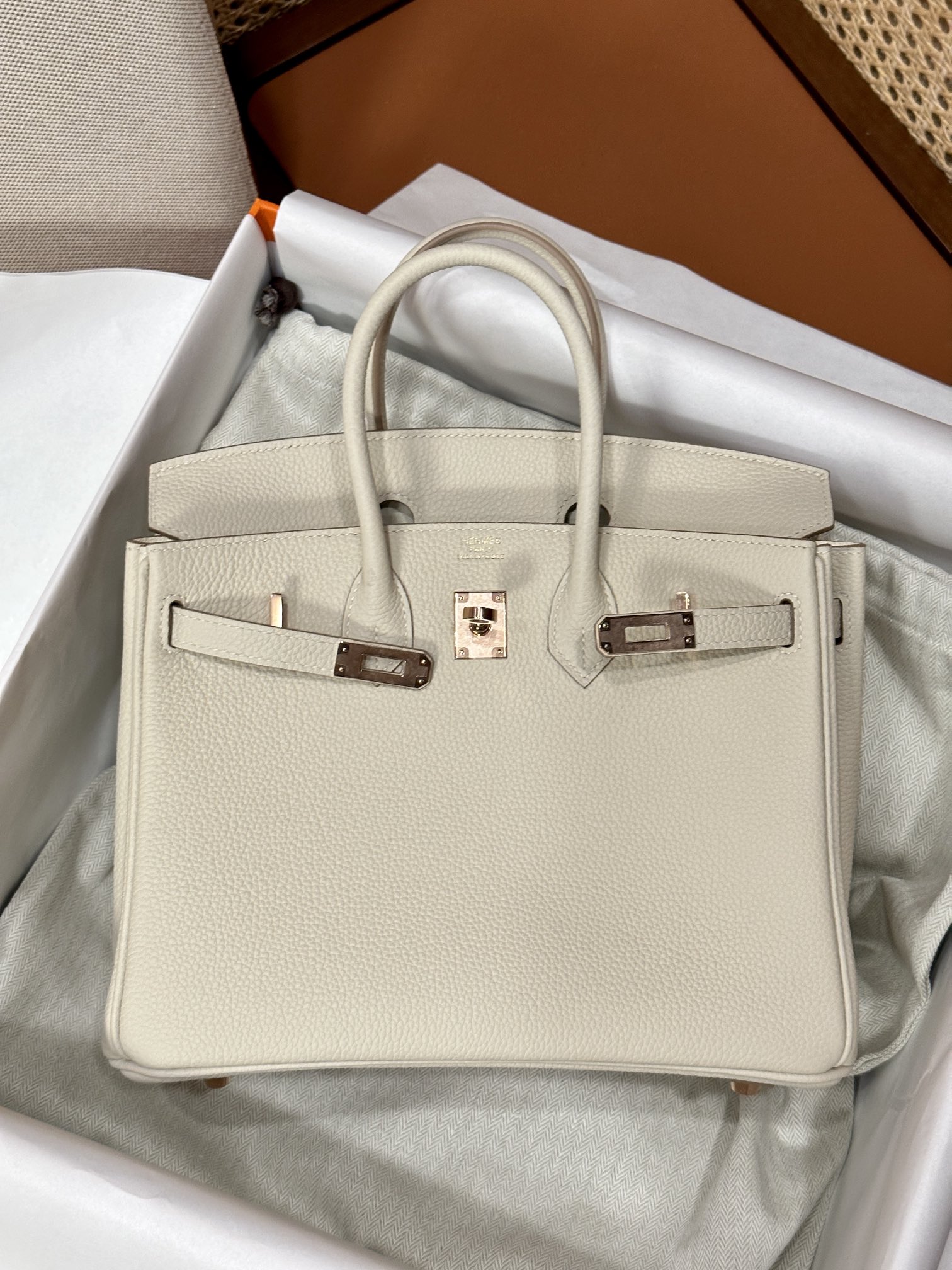 Borsa Hermès BIRKIN25 Togo — photo 7
