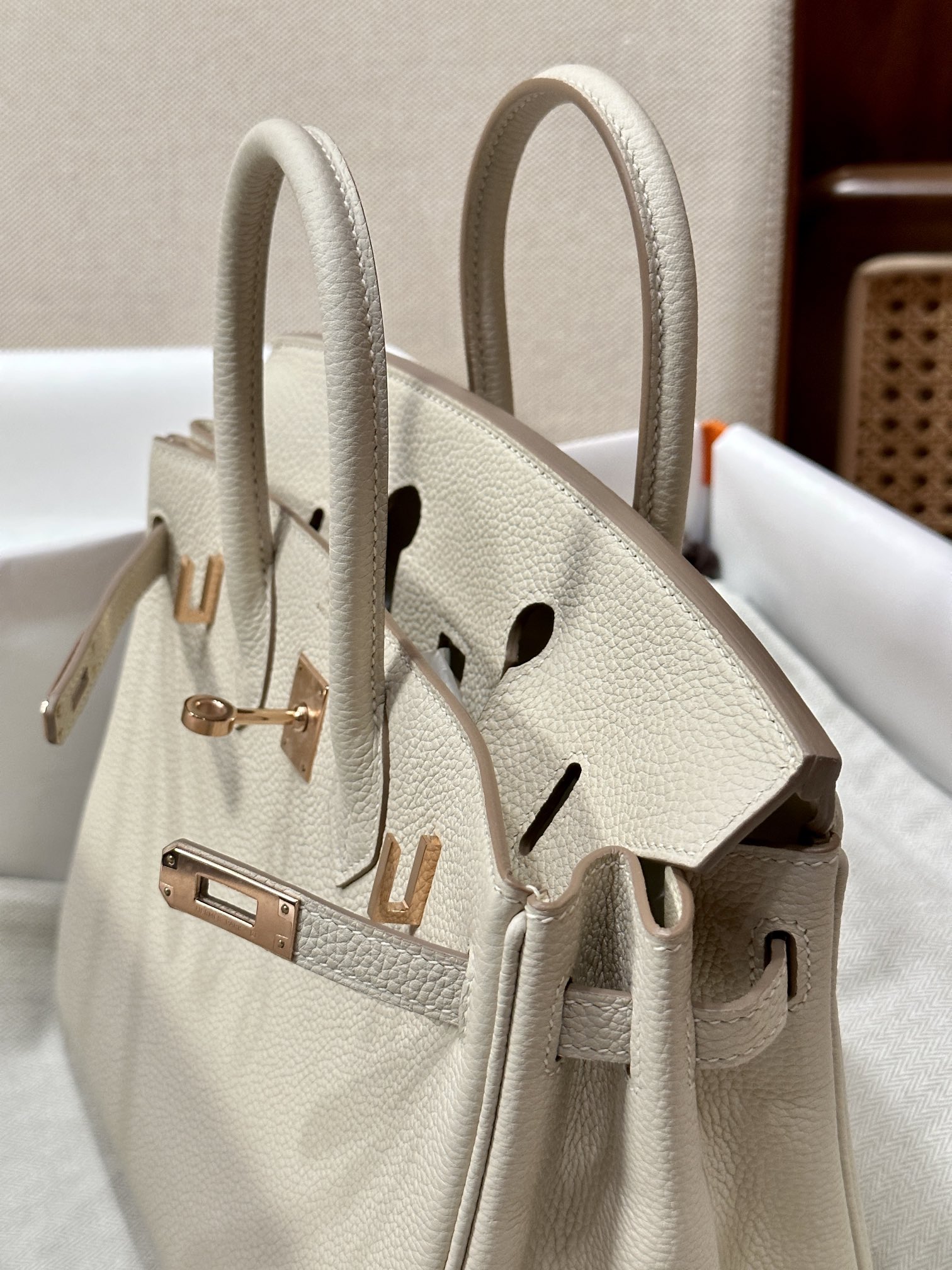 Borsa Hermès BIRKIN25 Togo — photo 8