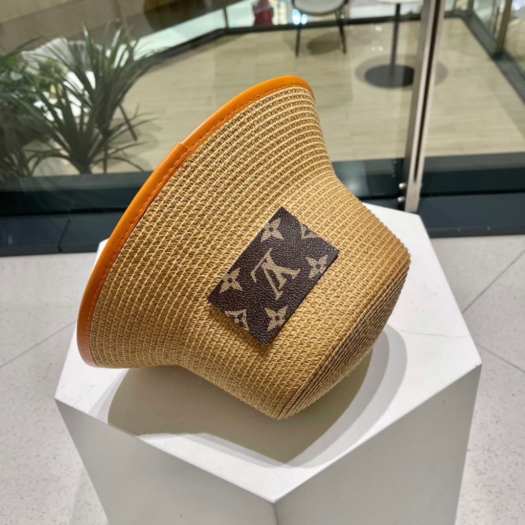  LV路易威登草帽名媛风，头围57cm