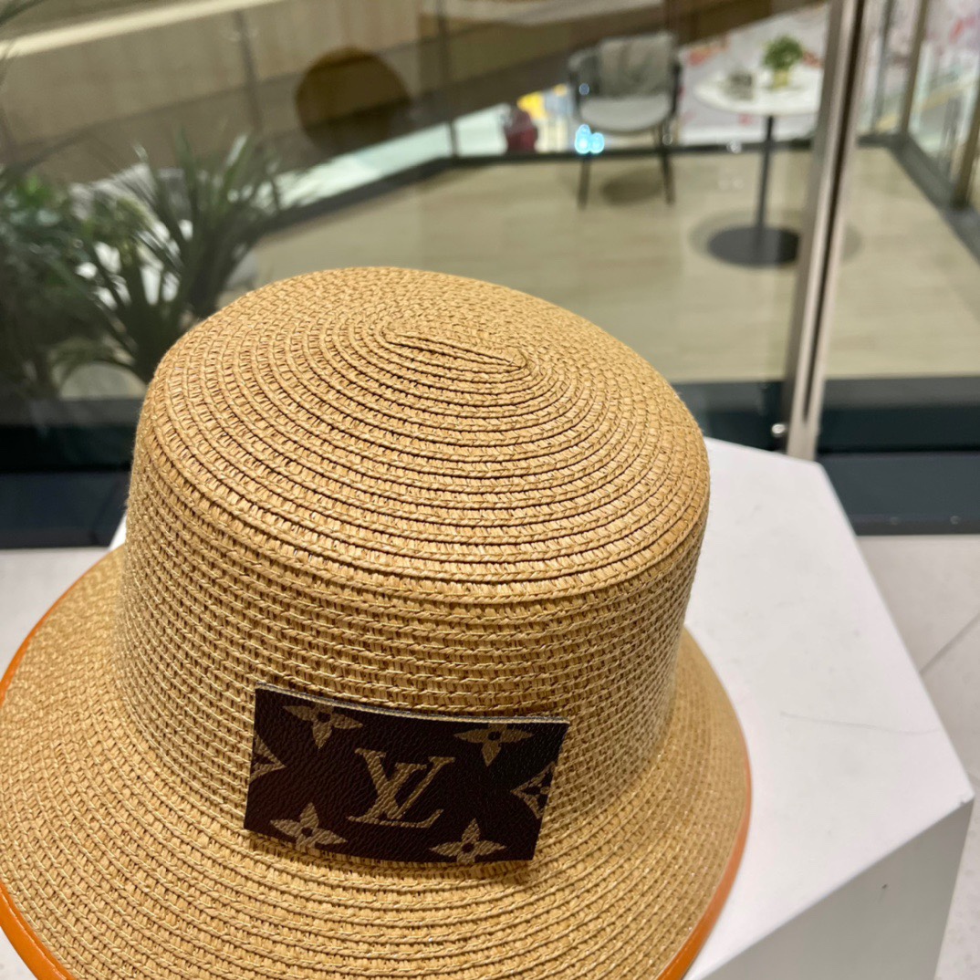  LV路易威登草帽名媛风，头围57cm