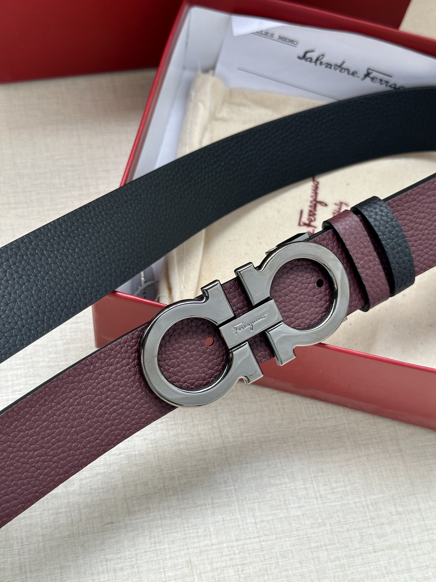Ferragamo（男） Style Men's Belts Lookbook Reference image 2
