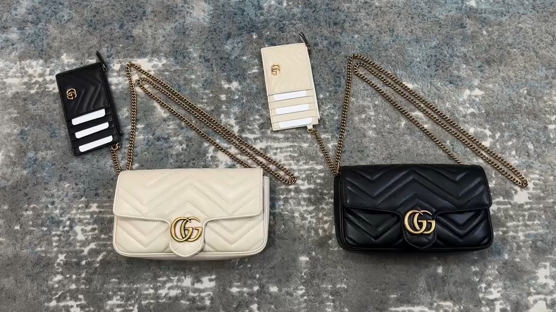 Gucci Marmont AAAAA+
 Wallet Card pack Chains