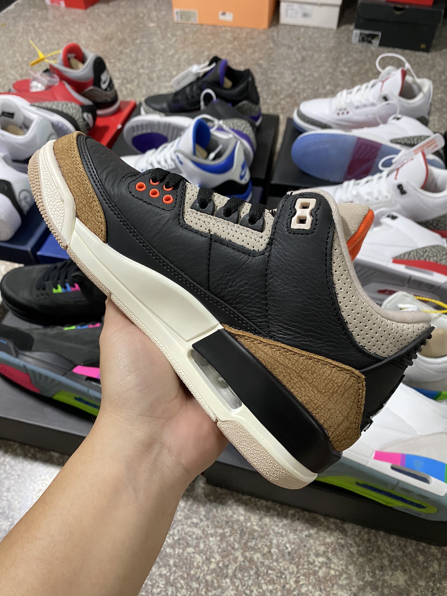 aj3沙漠棕黑尺码40-47.5特价