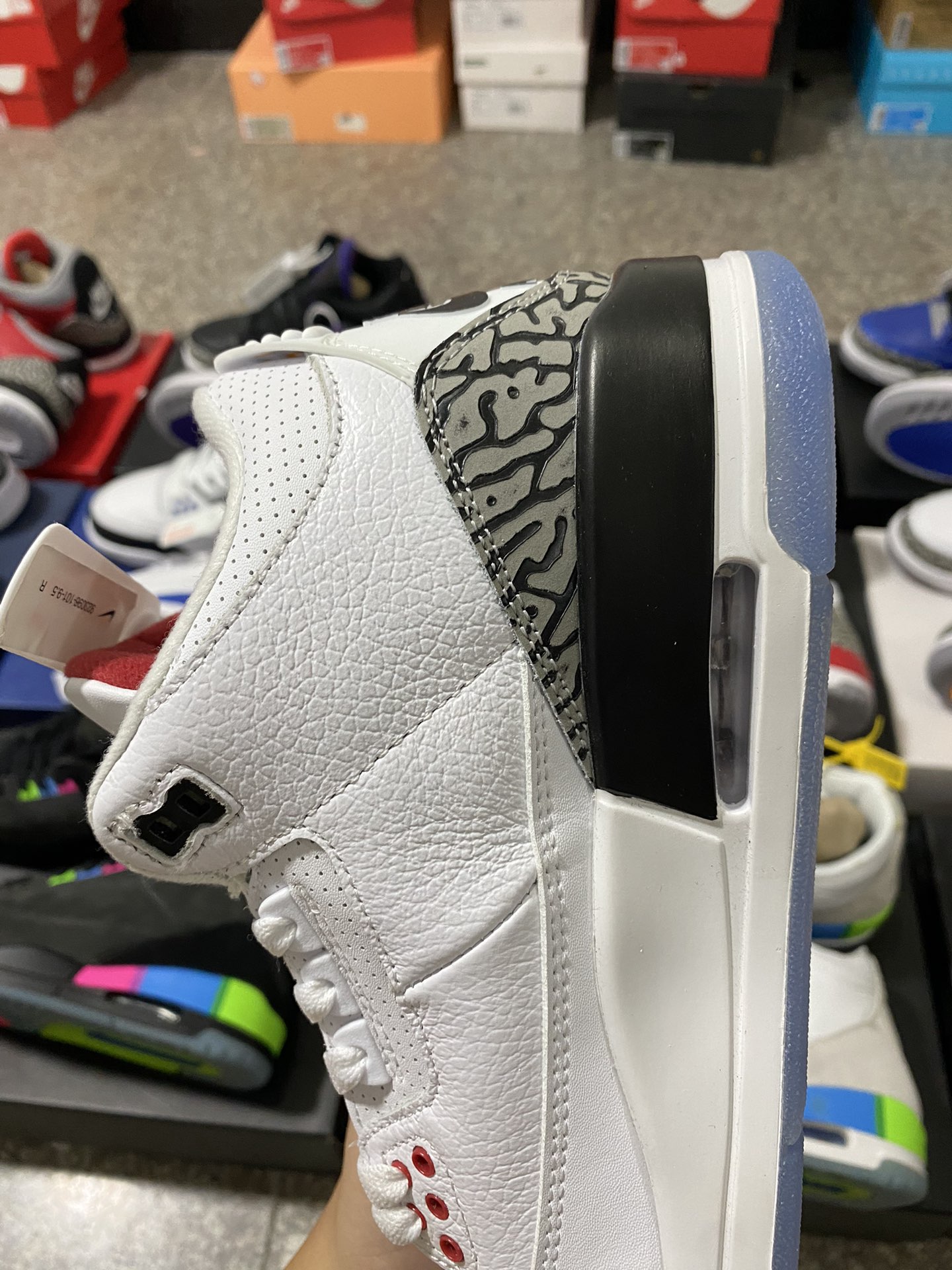 aj3白水泥罚球线尺码40-47.5