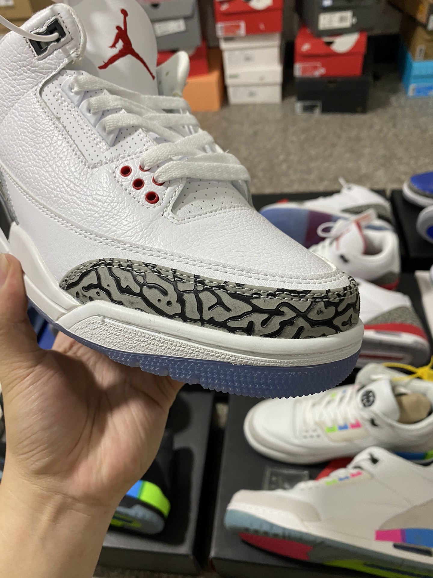 aj3白水泥罚球线尺码40-47.5