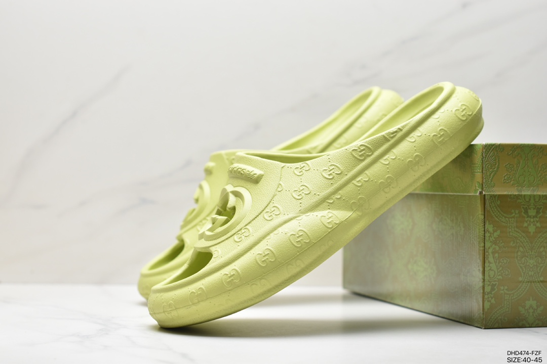 Gucci 3D printed beach wading comfortable and wear-resistant sports slippers