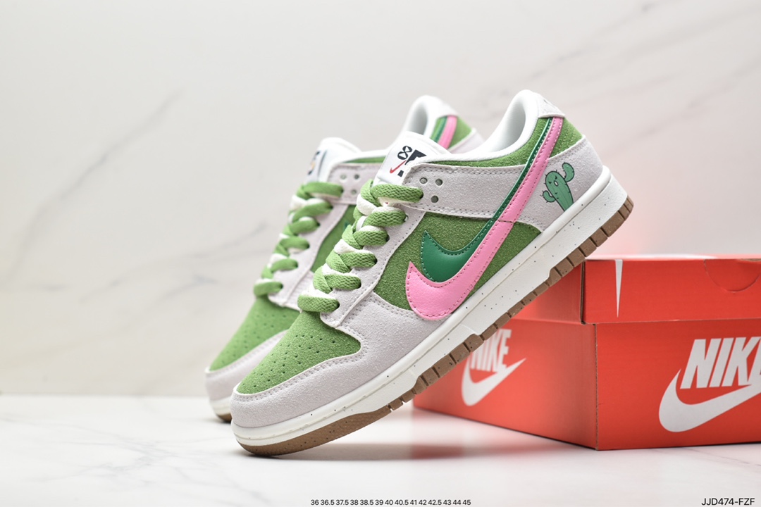 130 Nike SB Dunk Low SE”85 Double Swoosh/Grey/Purple/White”扣篮板鞋“浅灰香芋紫白双钩”DO9457-140