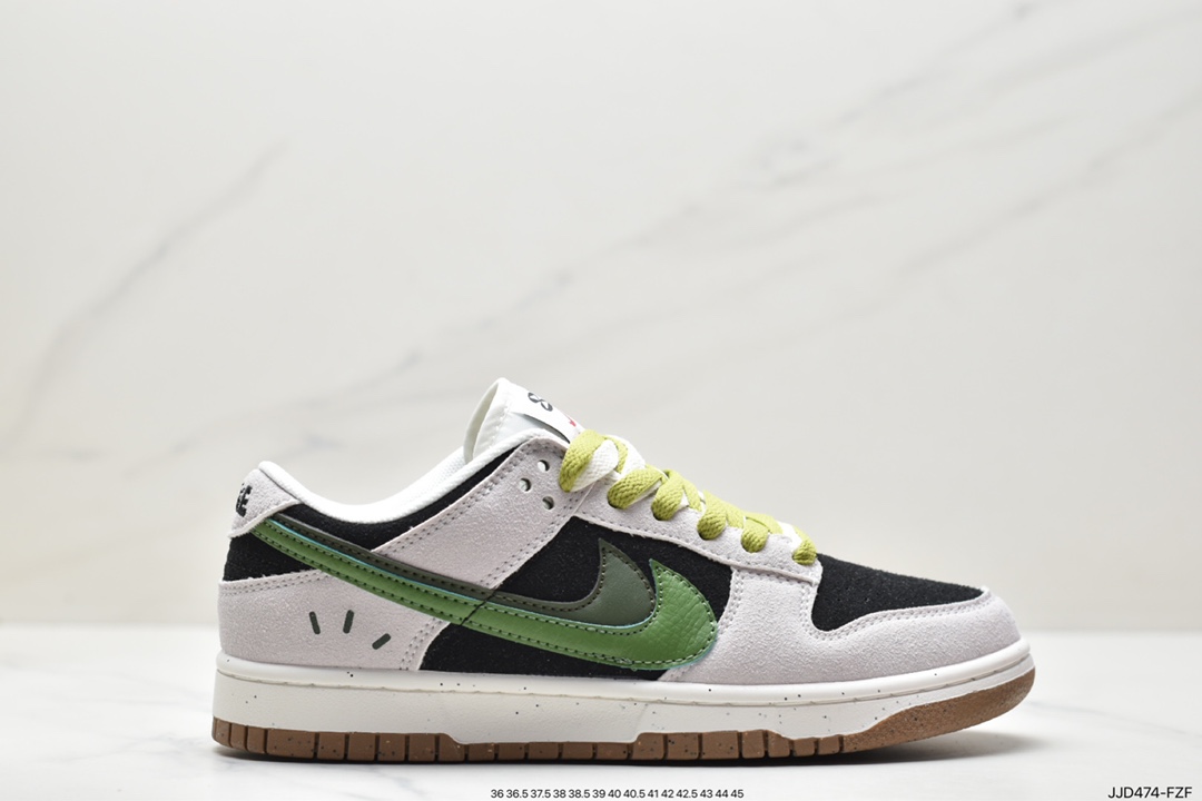 130 Nike SB Dunk Low SE”85 Double Swoosh/Grey/Purple/White”扣篮板鞋“浅灰香芋紫白双钩”DO9457-140