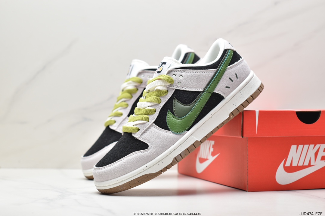 130 Nike SB Dunk Low SE”85 Double Swoosh/Grey/Purple/White”扣篮板鞋“浅灰香芋紫白双钩”DO9457-140