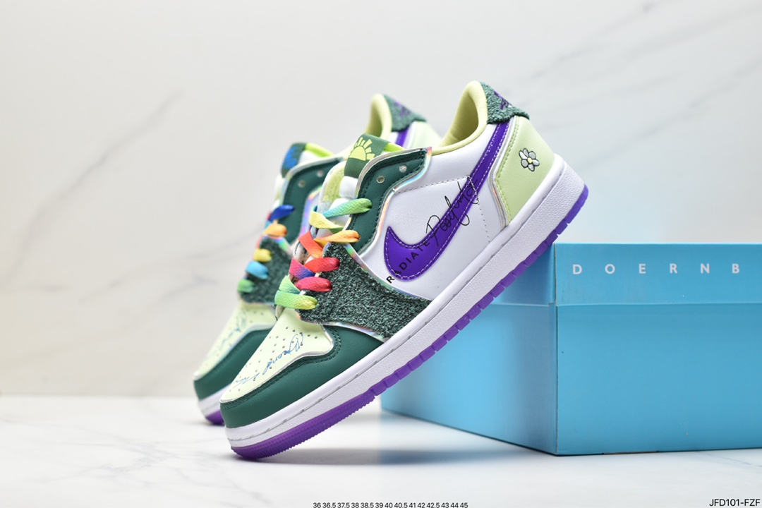 170 Nike Air Jordan 1 Retro Low OG”Doernbecher 2023”AJ1乔丹一代低帮 FD9665-351