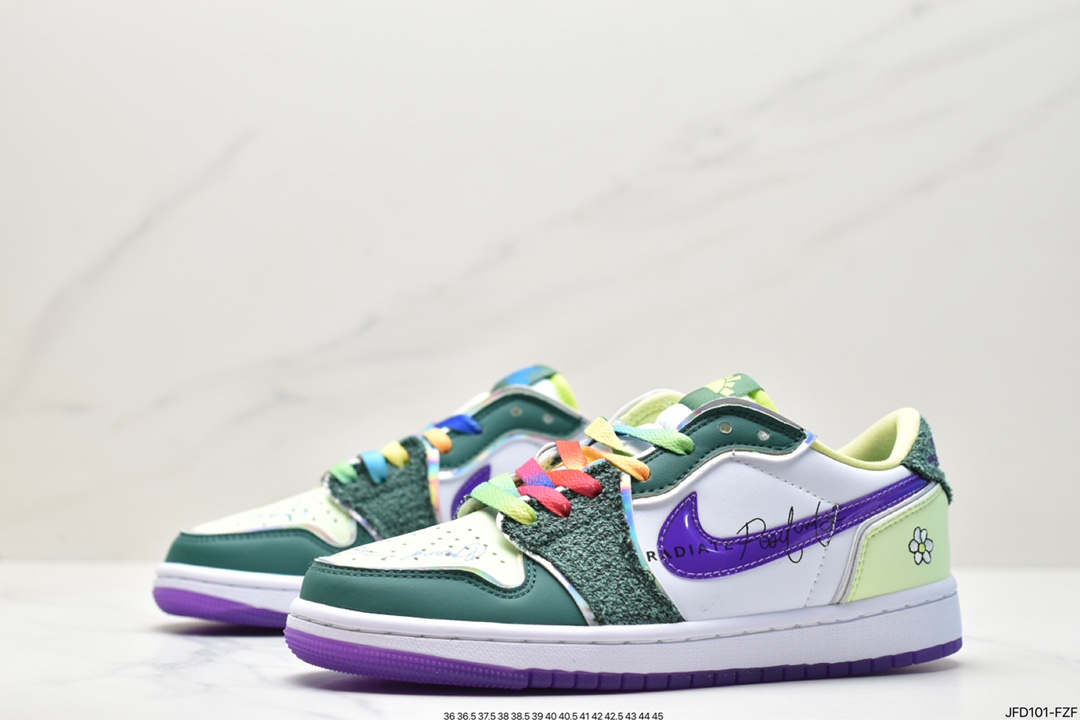 170 Nike Air Jordan 1 Retro Low OG”Doernbecher 2023”AJ1乔丹一代低帮 FD9665-351