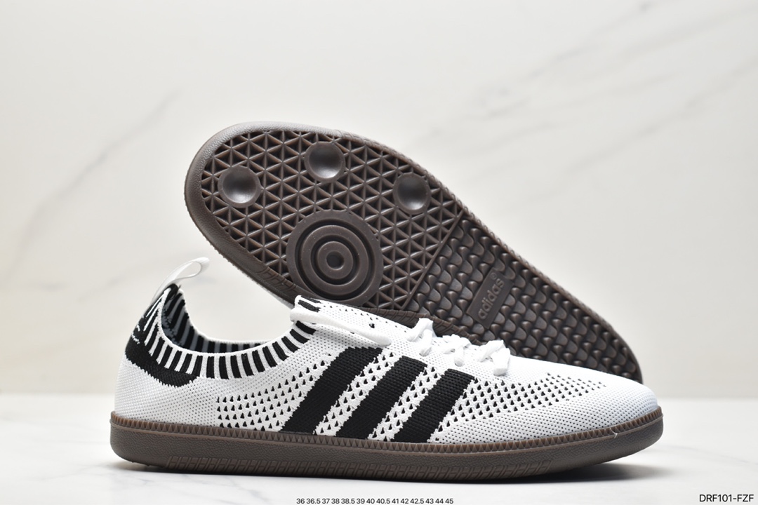 The Adidas Originals Samba Vegan shoe is a timeless training icon CQ2218