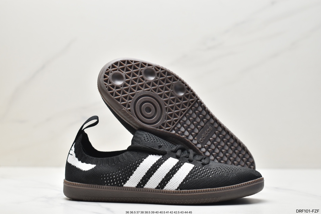 The Adidas Originals Samba Vegan shoe is a timeless training icon CQ2218