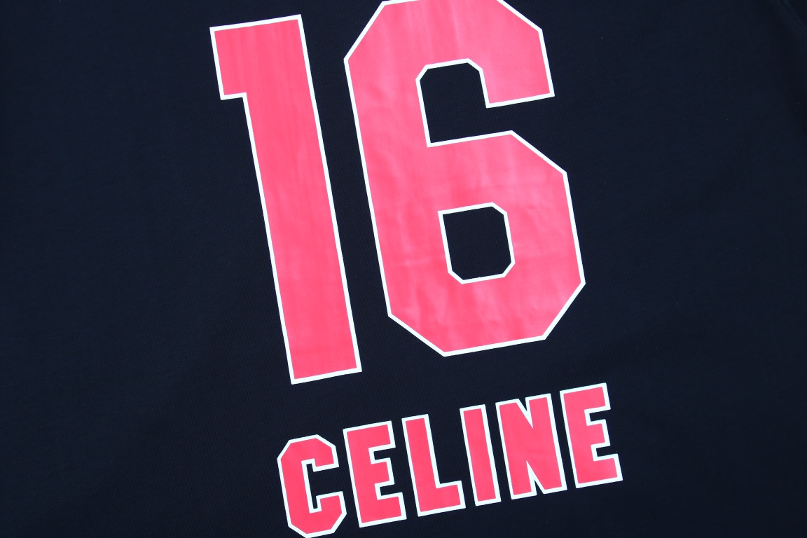 160 celine 23ss字母印花短袖滑板学院风格上线