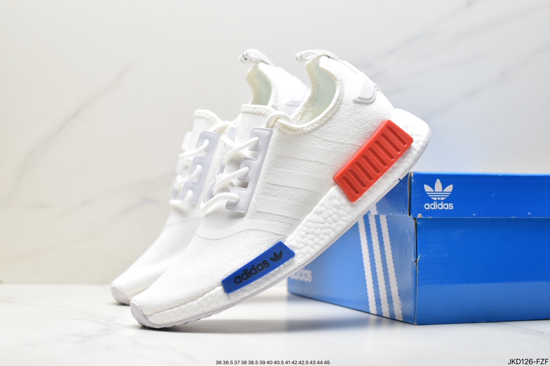 Adidas Boost NMD R1 classic running shoe series new color GZ9257