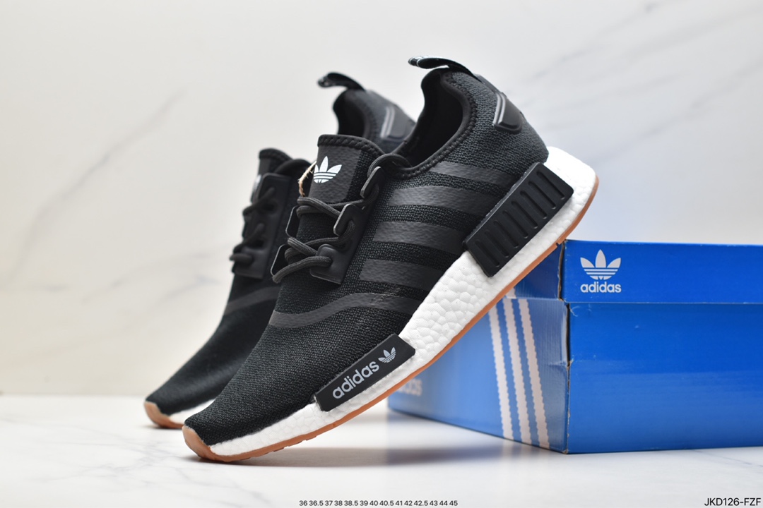 Adidas Boost NMD R1 classic running shoe series new color GZ9257