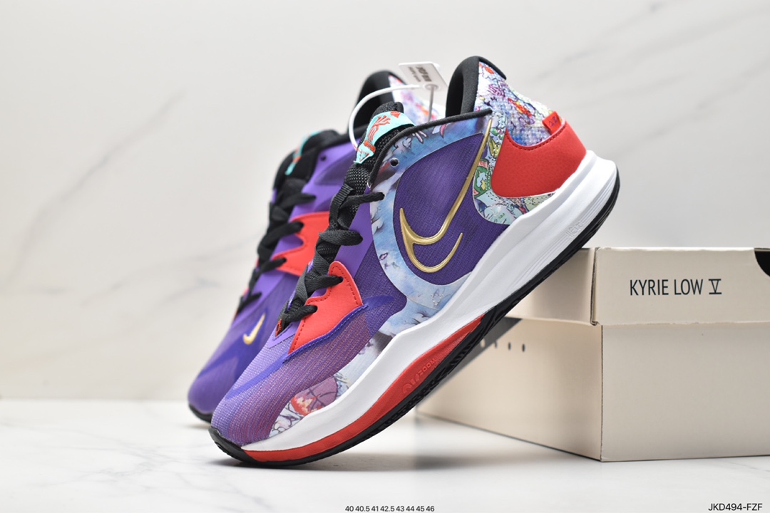 160 耐克Nike Kyrie Low 5 EP 欧文5代 低帮休闲运动篮球鞋 DJ6012