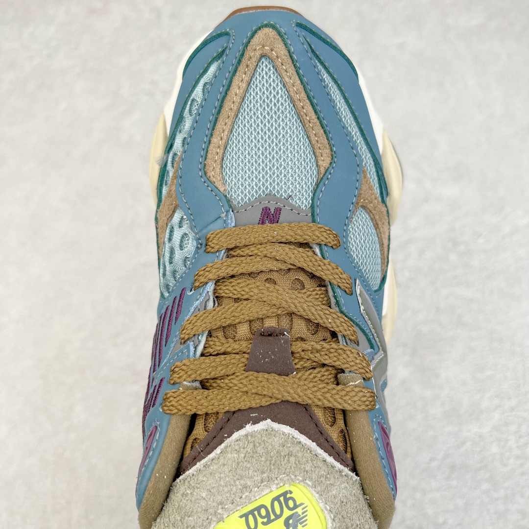 图片[4]-＃纯原特价福利 New Balance NB9060系列 新百伦绒面革网布经典百搭防滑耐磨透气低帮生活休闲鞋 全套原楦原纸板原厂数据开发 进口三明治网面 原装进口翻毛皮料正确绒感卡色 正确中底拉帮中底网布细节 原厂标裁 带紫光防伪 定制后跟透明水晶模块 冲裁组合 大底贴合程度胶水上色把控完美 整洁度挑战全网艺术家 多道序QC把关品质完善 匠心打造 耗时两个月开发完成 工艺极其复杂难度可想而知 新开独立私模大底 全网唯一正确六层组合大底 高端零售专供产物 尺码：36 37 37.5 38 38.5 39 40 40.5 41 42 42.5 43 44 45 46.5-选品中心