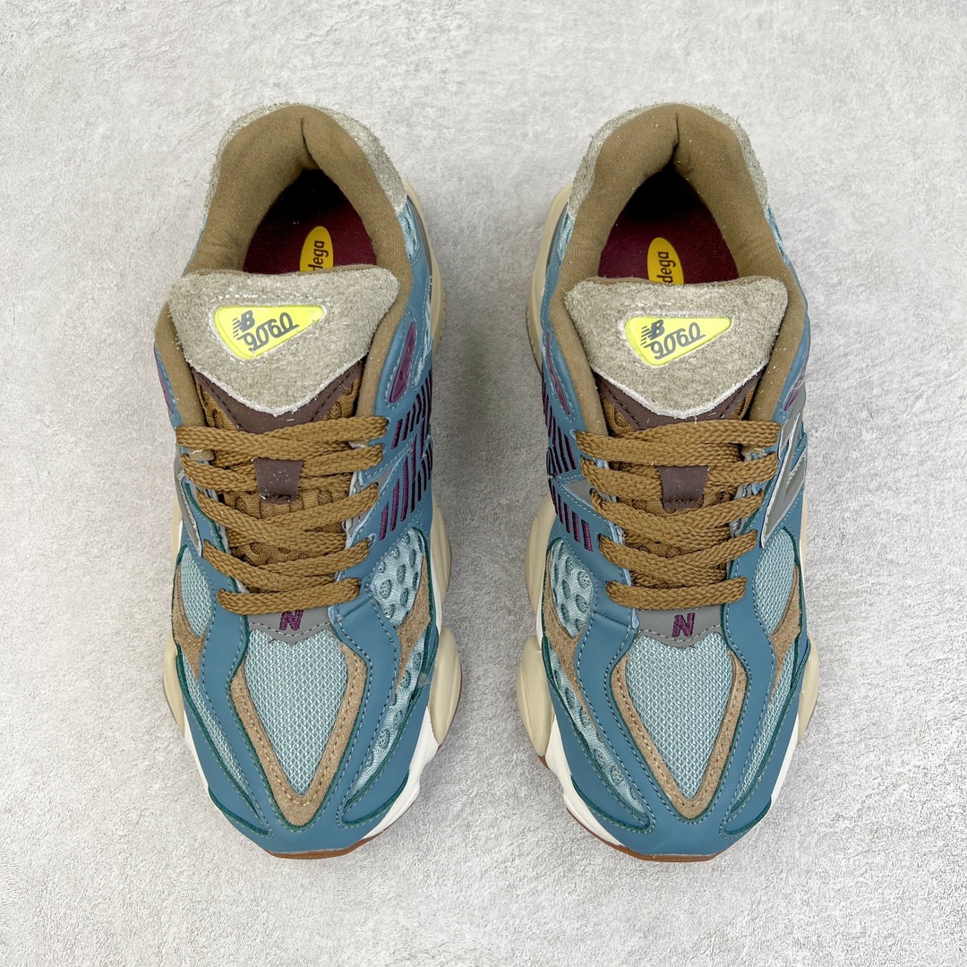 图片[2]-＃纯原特价福利 New Balance NB9060系列 新百伦绒面革网布经典百搭防滑耐磨透气低帮生活休闲鞋 全套原楦原纸板原厂数据开发 进口三明治网面 原装进口翻毛皮料正确绒感卡色 正确中底拉帮中底网布细节 原厂标裁 带紫光防伪 定制后跟透明水晶模块 冲裁组合 大底贴合程度胶水上色把控完美 整洁度挑战全网艺术家 多道序QC把关品质完善 匠心打造 耗时两个月开发完成 工艺极其复杂难度可想而知 新开独立私模大底 全网唯一正确六层组合大底 高端零售专供产物 尺码：36 37 37.5 38 38.5 39 40 40.5 41 42 42.5 43 44 45 46.5-选品中心