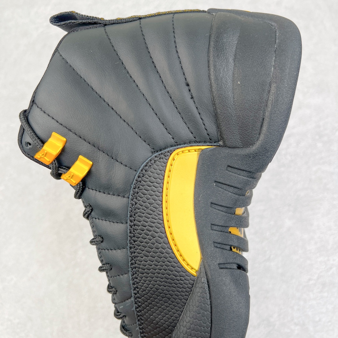 图片[7]-零售💰320 ＃JH外贸版 Air Jordan AJ12 Retro \”Black Taxi\”  黑金 货号：CT8013-071 原楦原纸板开发 原汁原味12代鞋型 进口头层皮料 用料绝不含糊 原盒原配 平台外单特供 极限压缩成本 最直接的单价 独家供应开发至49码 SIZE：40 40.5 41 42 42.5 43 44 44.5 45 45.5 46 47.5 48 49 编码：Xby3936020-运动鞋