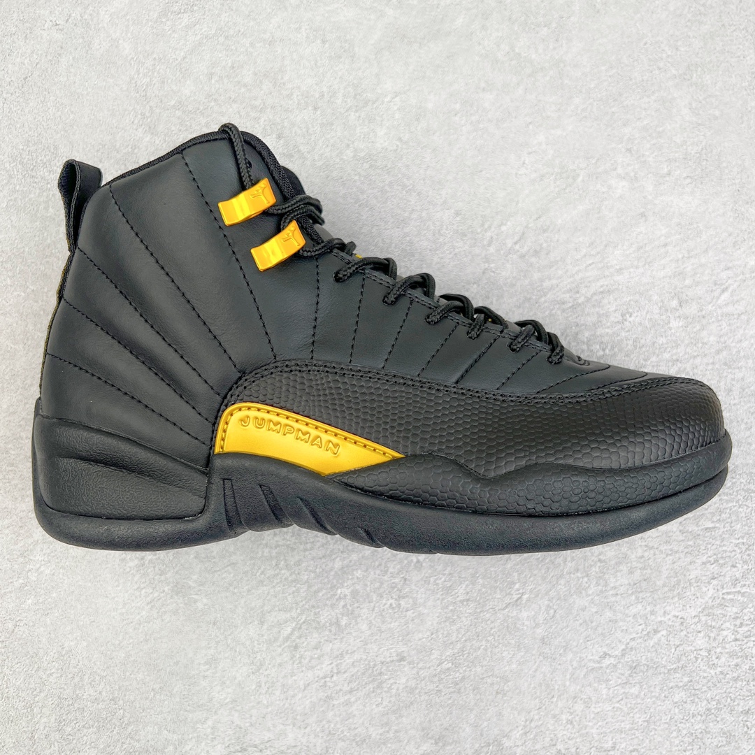 零售💰320 ＃JH外贸版 Air Jordan AJ12 Retro \”Black Taxi\”  黑金 货号：CT8013-071 原楦原纸板开发 原汁原味12代鞋型 进口头层皮料 用料绝不含糊 原盒原配 平台外单特供 极限压缩成本 最直接的单价 独家供应开发至49码 SIZE：40 40.5 41 42 42.5 43 44 44.5 45 45.5 46 47.5 48 49 编码：Xby3936020-运动鞋