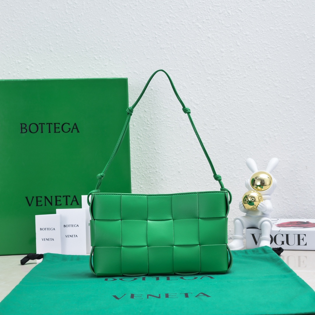 Knock -off
 Bottega Veneta BV Cassette Tassen Schoudertas Weven Koeienhuid Onderarm