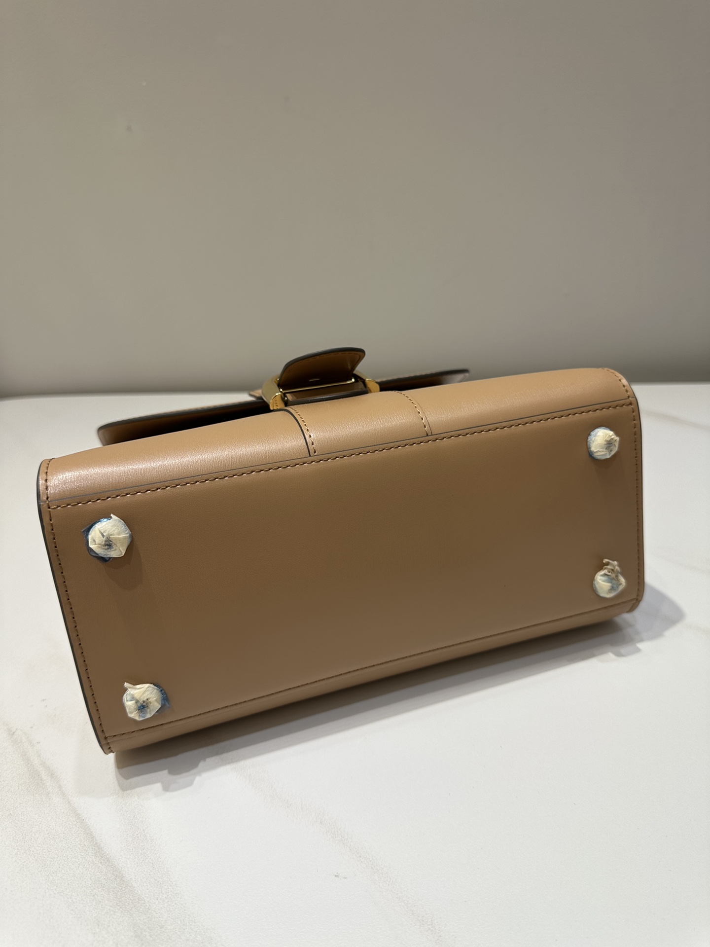Delvaux Brillant PM Box Leather Handbag with Adjustable Strap 10 i1684988416 2597 3