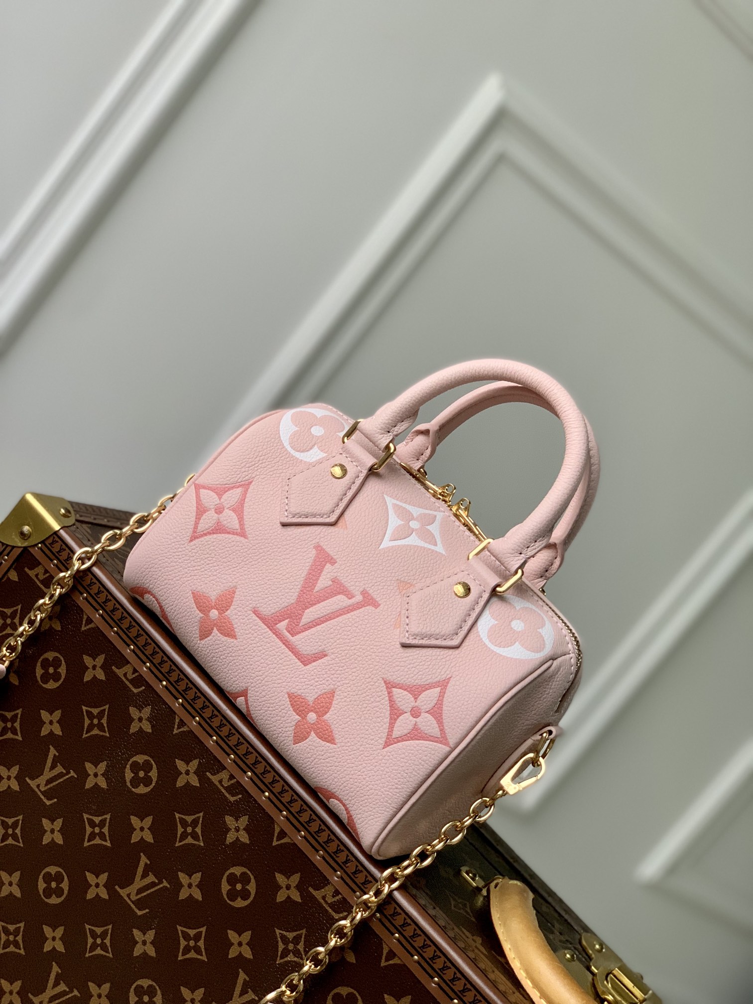 best website for replica
 Louis Vuitton LV Speedy Bags Handbags Pink Empreinte​ Summer Collection M46518
