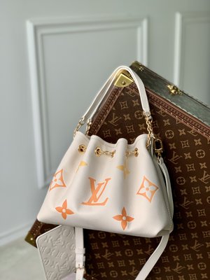 Louis Vuitton Bags Handbags Beige White Empreinte​ Summer Collection Fashion M46545