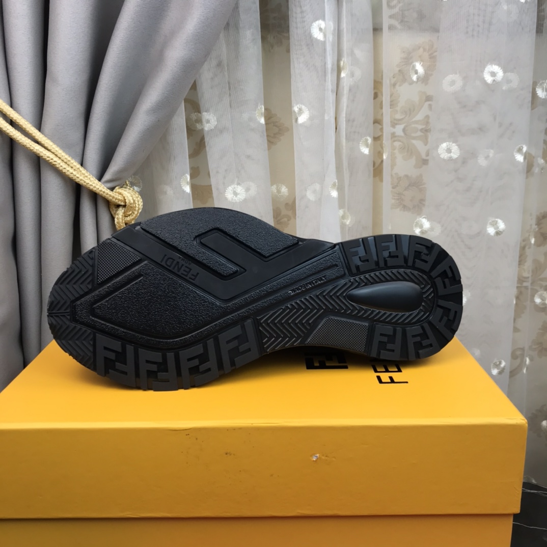 Fendi (FENDI) los hombres de moda zapatos casuales popping venta caliente sitio web oficial 1:1 répl